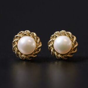 Vintage Bloom Hoops